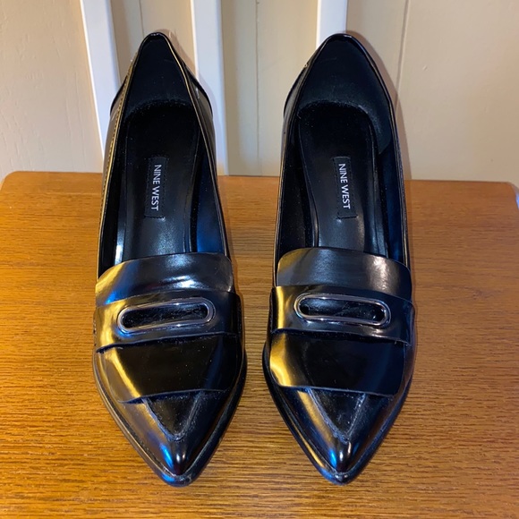 Nine West Heeled Loafer - Picture 1 of 5
